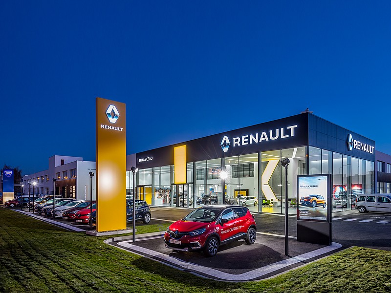 Největší prodejna značek Renault a Dacia